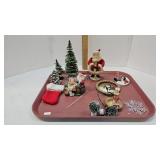 Vintage Japan Santa & Other Decorations