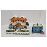 Shiny Brite Christmas House