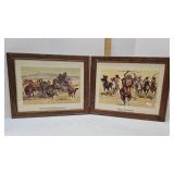 Pair of Frederic Remington Prints