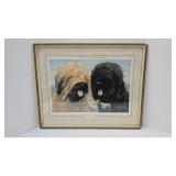 Briards Signed Print 73/100