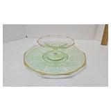 2 Pieces of Uranium Glass