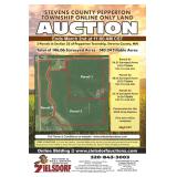  Stevens County, Mn Land Auction Online Only! 