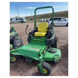 John Deere 997 mower, vin #1TC997SCVEF090368, hour meter reads 2259, diesel-with key (preview and pickup at Fleet)