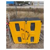 Scuba Cabinet, Plastic 33x14x34.  Preview & pickup BOPU yard
