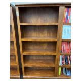 Bookcase 35 1/2 x 12x 72. No preview.  Pickup will be at the Police Department.