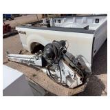 Lift Moore Crane, working.  Preview & pickup BOPU yard