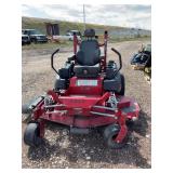Ferris ISX 3300 mower, hour meter reads 822, Vin#2003170529528, with key (preview and pickup at Fleet)