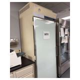 Thermo Scientific Incubator 36 "W x 94”H x 30”D, on roller, working-they are not using it.  Bring appliance dolly & help to move it. It will need tilted to get out wide doors due to height-it is h