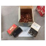 Three boxes of 38 caliber bullets