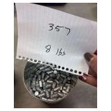 8 pounds of 357 bullets