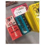 Miscellaneous assortment of 7 mm bullets six boxes, Hornady Barnes Speer Nosler