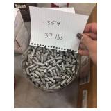 37 pounds of 359 bullets