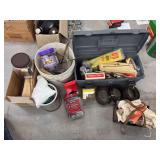 Gun cleaning miscellaneous trapshooting items etc