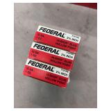 Three boxes of 12 gauge shot shell slugs