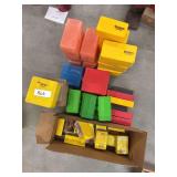 Large group of plastic ammo cases