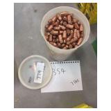 One container of 357 bullets - 7 pounds