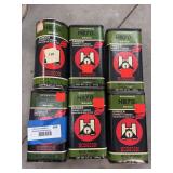 Hodgdon H870 rifle powder, six canisters all appear to be new or nearly full