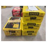 Four boxes of Speer 30 caliber bullets, 110 and 130 grain