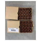 Two boxes of 9MM ammunition