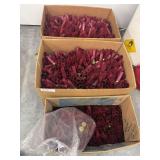 Shotgun shell casings 12 gauge - maroon
