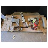 Auto creeper, trailer hitches, bottle jack trailer jack wheel