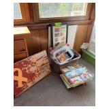 Kids books, glue on scrapbooking accessories and other craft items