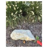 Decorative rock(right by bees nest beware)