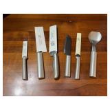 Rada Cutlery knives and ice cream scoop