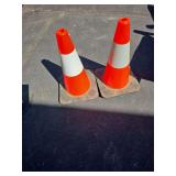 Pair of safety cones