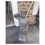 Cement sailor 26” tall