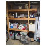 Crafting supplies, notebooks, binder sheet protectors, fan, paints, rubber gloves, etc...