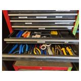 Pliers drawer and micro files etc...