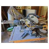 GMC radial miter saw on stand