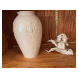 Lenox iris and vase