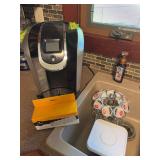 Keurig machine and accessories