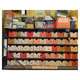 Pik-a-nut pak assortment of bolts and other hardware plus boxes on top