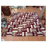 80x80 holiday quilt