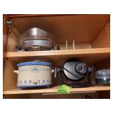 Rival crockpot, Bella waffle maker, Elite Gourmet egg cooker, Hoover electric skillet
