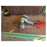 1/2" air impact, orb sander and blow gun