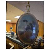 Classic Budweiser 13 x 22 +/- oval rotating clock w/ 3D mallard Doesn’t seem to turn on