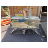 2 live traps and mole trap
