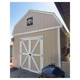 On site built utility shed 12