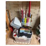 Wrapping and tissue paper, gift bags etc...