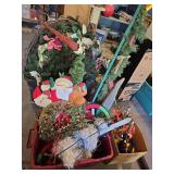 Large assortment of Christmas decor