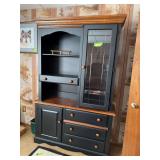 Sideboard w/ glass door top 16D x 50L x 78H