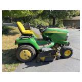 John Deere X485 riding mower This mower just had a new electronics board installed so the hour meter only shows 11.7 hrs. Kawasaki 745cc engine, rear wheel weights, 48" deck