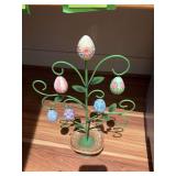 Jim Shore “Spring Tree” with five eggs