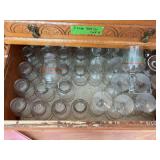 20 holiday drinking glasses w 20  matching wine glasses