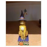 Jim Shore “Kitty in a Witch Hat”