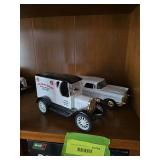 2 Aunt Jemima die cast car banks